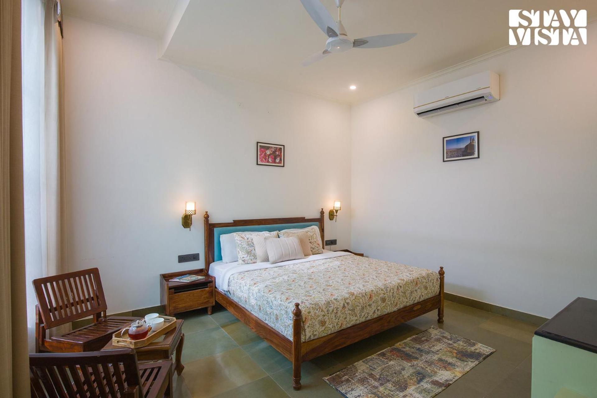 The Pastel Courtyard With Pvt Pool & Garden At By Stayvista Villa