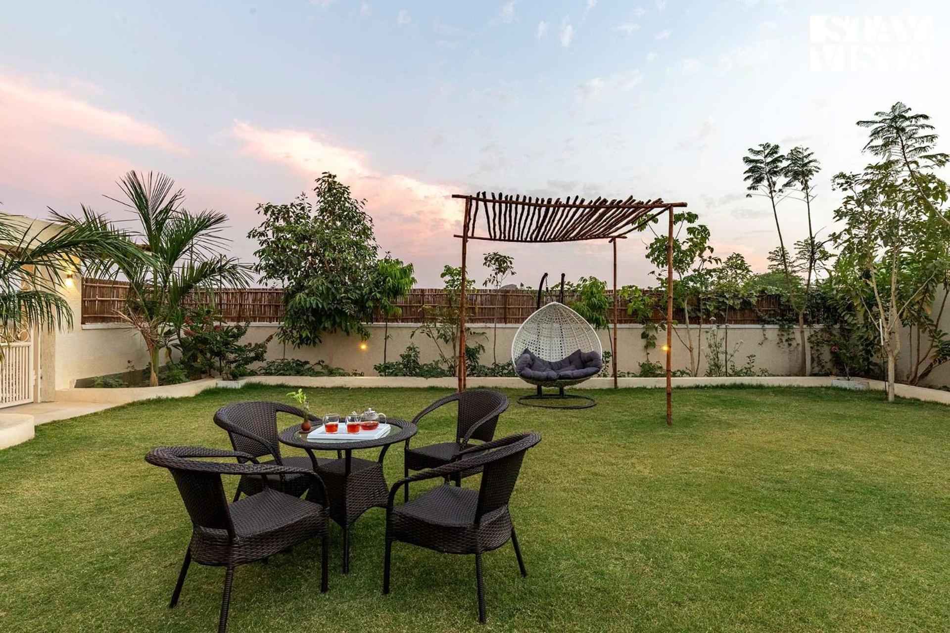 Villa The Pastel Courtyard With Pvt Pool & Garden At By Stayvista Jaipur